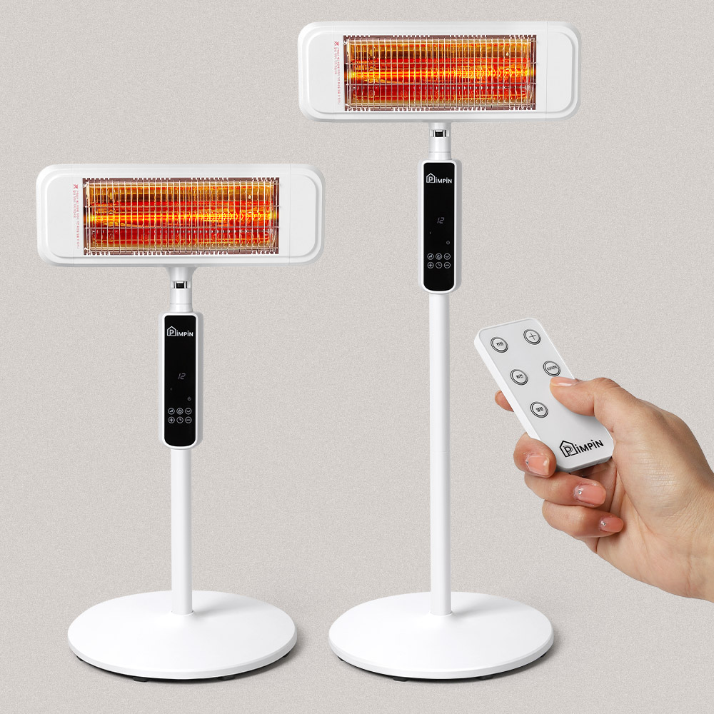 1초 쾌속발열 근적외선 스탠드형 히터 리모컨형 핌핀 스탠드난로 PPH-8840NS