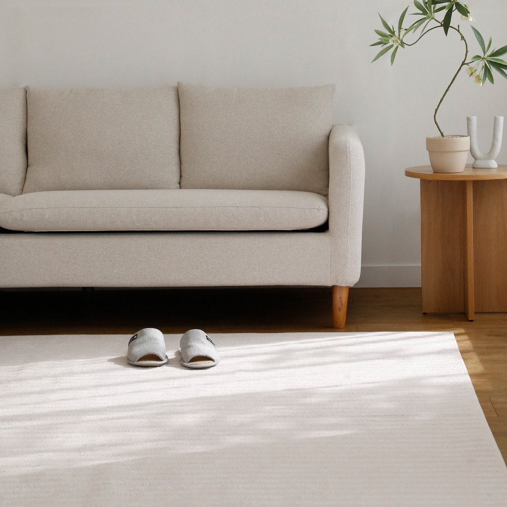 한스갤러리 누브 침실 거실 대형 타원형 러그 카페트 150x200