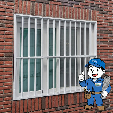 [참좋은방충망 협력사]대구 경북 방범창 설치 시공 고객 눈높이로 정말 착한 맟춤 제작 서비스