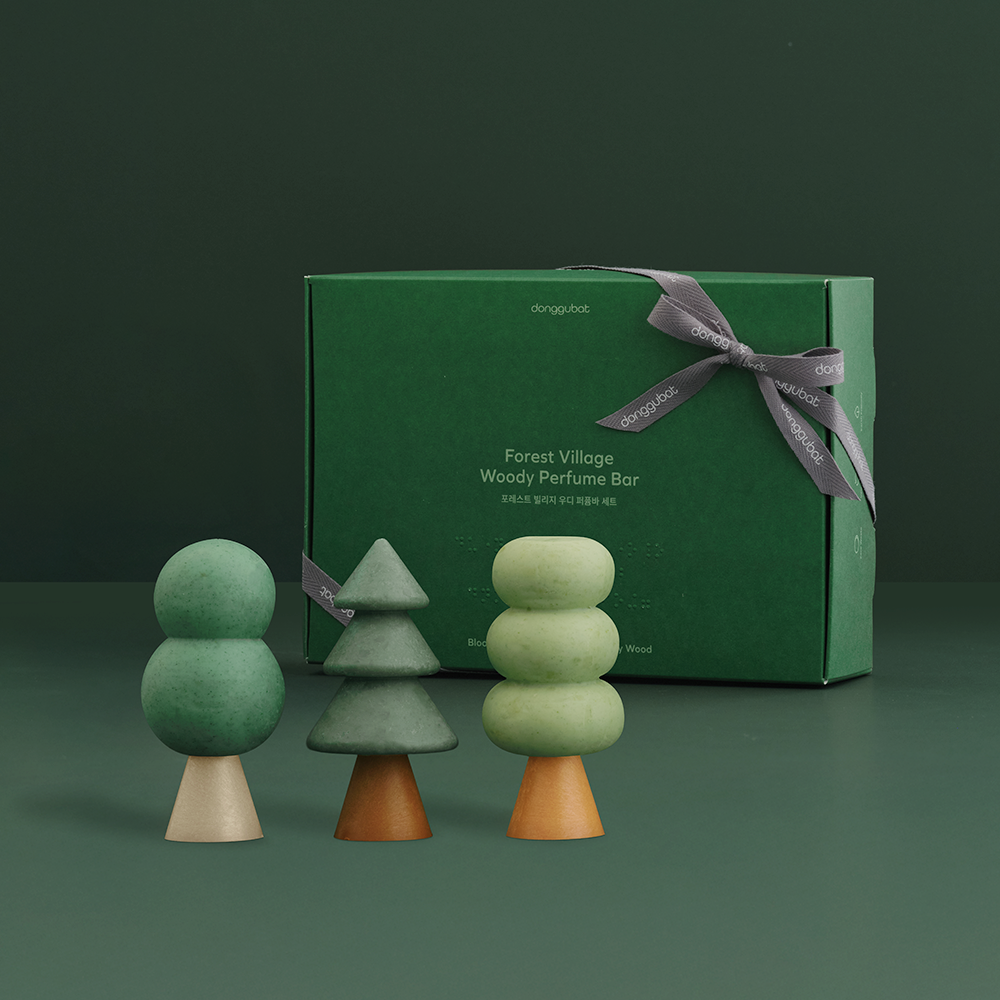 동구밭 포레스트 빌리지 우디 퍼퓸바 3종 선물세트 / 디퓨저 집들이 이사 신혼 선물 제품 이미지