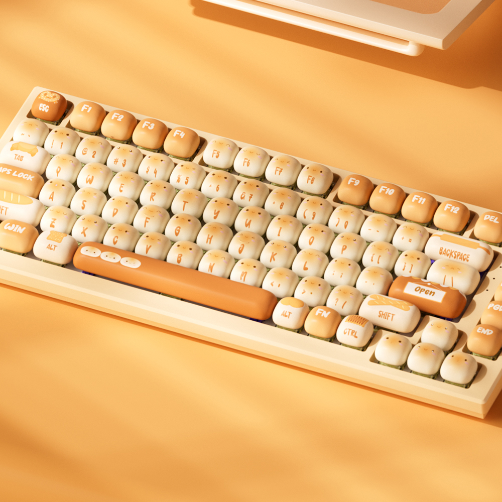 AKKO PBT 기계식키보드 염료승화 빵키캡 번원더랜드 - 상세 이미지 3