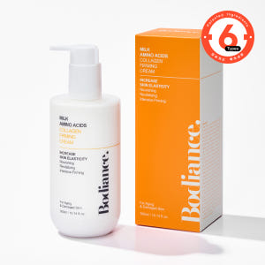 바디언스 밀크 아미노산 보르피린 가슴 마사지 바디 탄력 크림 300ml ... 솔직 후기 | 피부 타입별 분석 - 상품 이미지 2