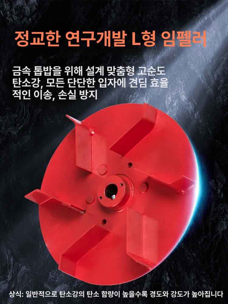 고압 원심 팬 380V 산업용 자재 이송 흡입 먼지 제거 250W-220V - 상세 이미지 2