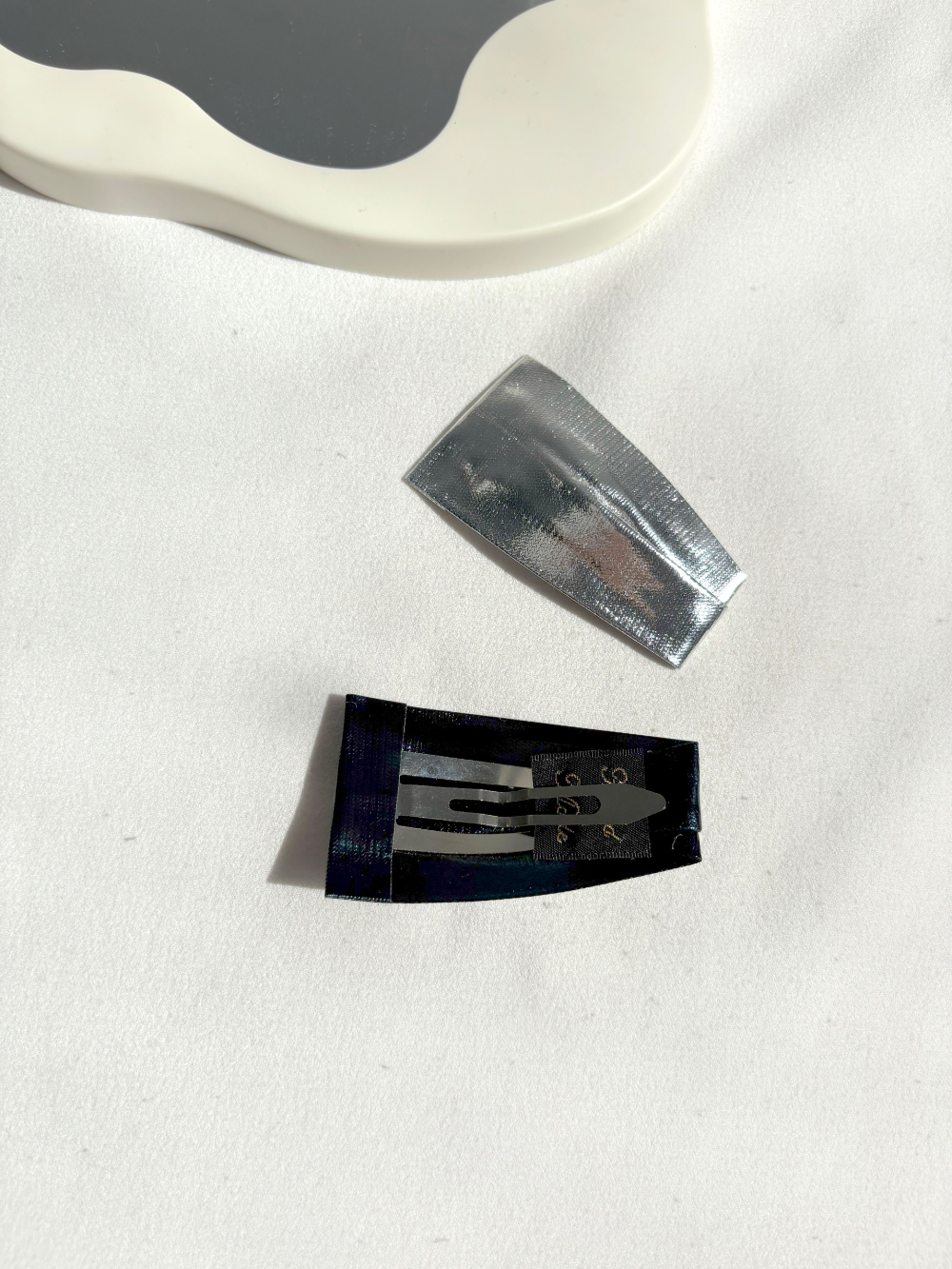레자 글리밍 리본핀 똑딱핀 키즈 머리핀 세트 - 상세 이미지 5