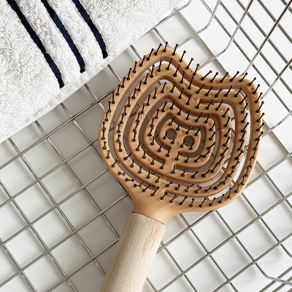 미야 헤어브러쉬 두피마사지 샴푸 뿌리볼륨 드라이 빗 엉킴방지