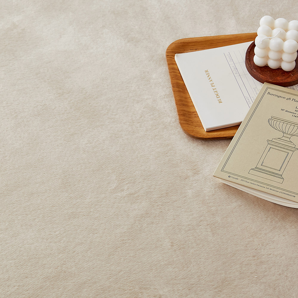 사은품증정행사 퍼보 오피러스 방수 러그 발수 사계절 카페트 소파패드 베이지, 사각170x230 - 상세 이미지 2