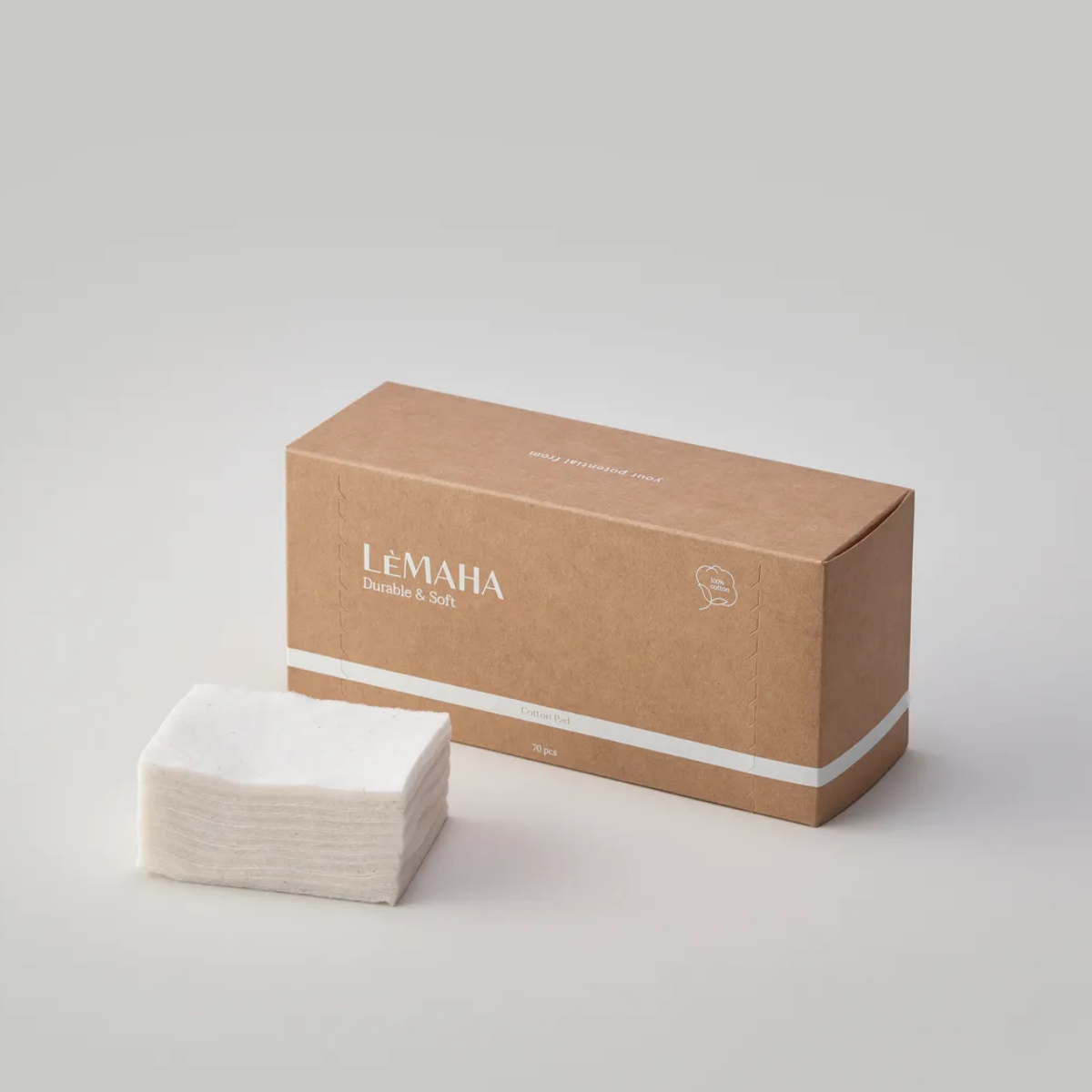 르마하 요거덤 딥 클렌징 밀크 300ml + 탄탄보들 순면 100% 화장솜 70매 1box