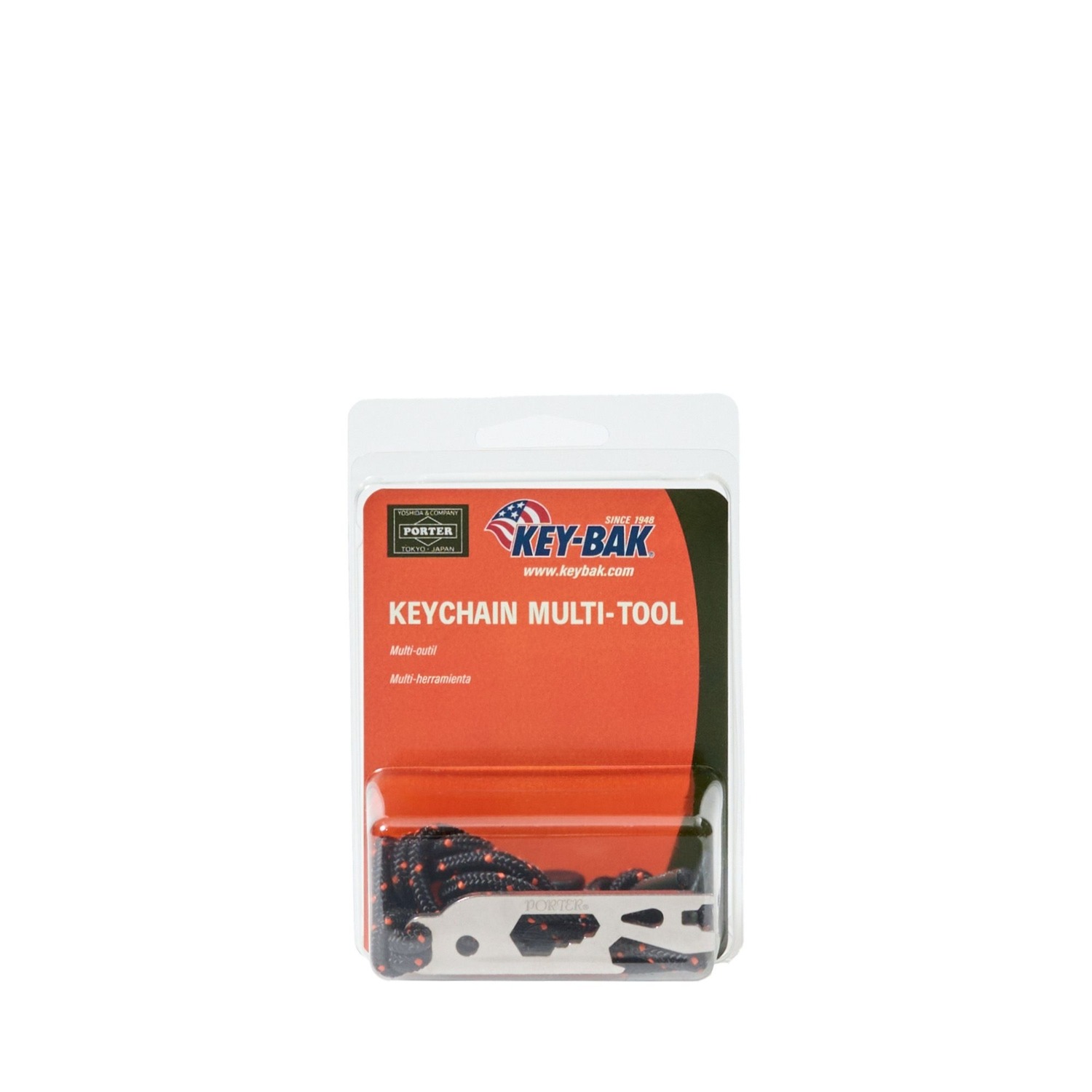 요시다포터 키체인 KEY-BAK X PORTER KEYCHAIN MULTI-TOOL 381-00074 - 상세 이미지 2