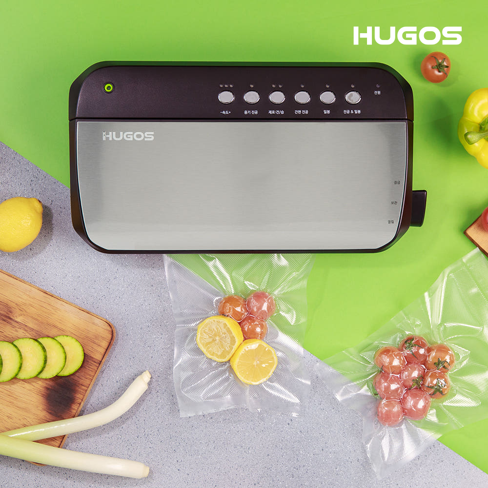 휴고스 가정용 진공포장기 BPA-532 진공 포장 음식압축기 수비드