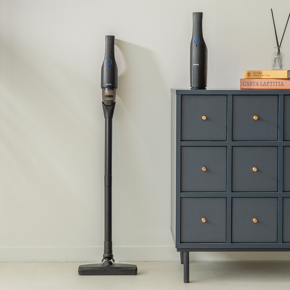 핸딕스 가벼운 차이슨 무선 청소기 자취방 원룸 미니 소형 핸디 청소기 진공 머리카락 이미지 4