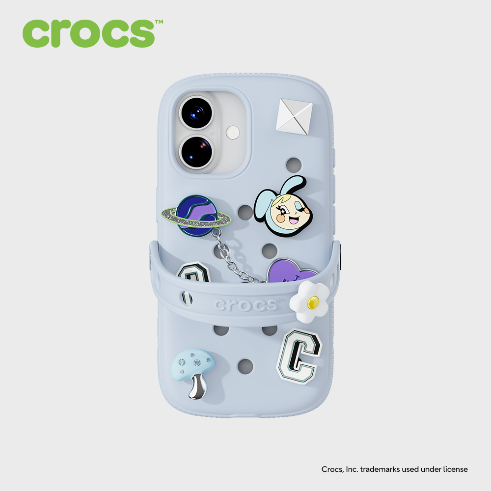 크록스 케이스 for iPhone 블루 칼사이트, 아이폰16 - 메인 이미지