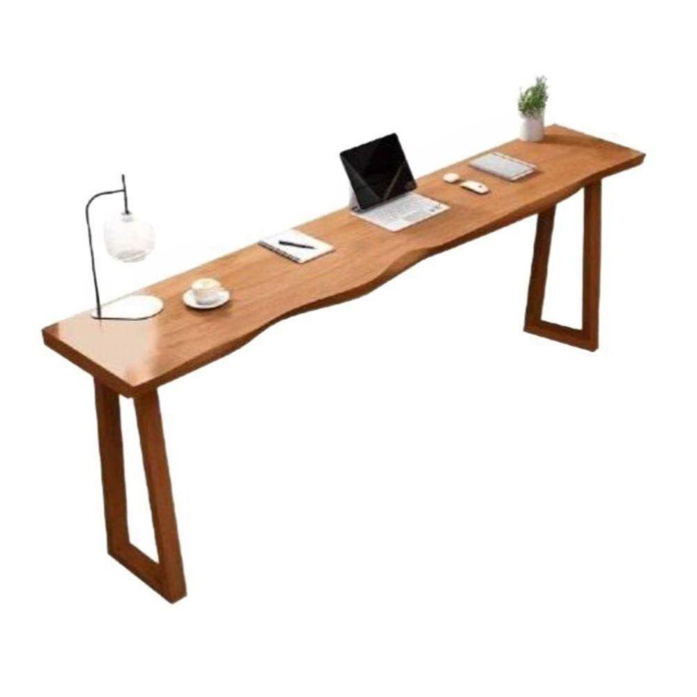 카페 원목 장테이블 바테이블 홈바 단일 테이블 100x45x105cm - 상품 이미지