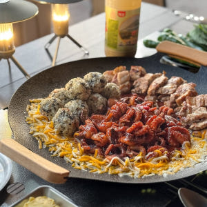 곽현숙 쭈꾸미 볶음 300g 양념쭈꾸미 밀키트 캠핑음식 술안주 맛있게 먹은 솔직 후기 - 상품 이미지 3