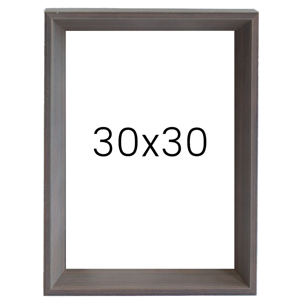5mm트윈 원목액자 웨딩액자 그림 포스터 프레임 인테리어 30x30 300x300mm, 그레이 - 상품 이미지