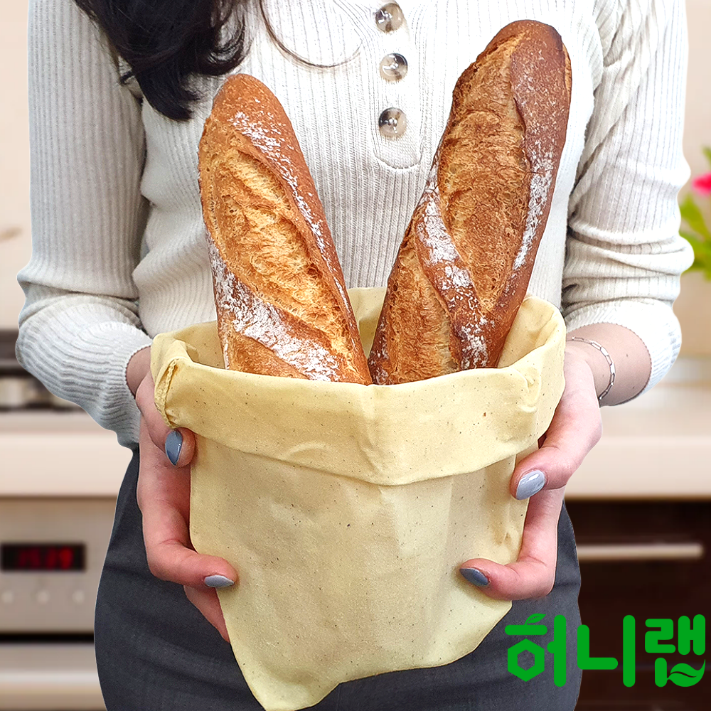 제로웨이스트 허니포켓 대형 밀랍랩 허니랩 밀랍백 비즈왁스랩 이미지 3