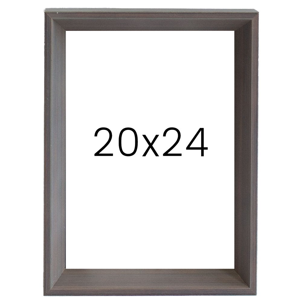 5mm트윈 원목액자 웨딩액자 그림 포스터 프레임 인테리어 20x24 508x609mm, 그레이 - 메인 이미지
