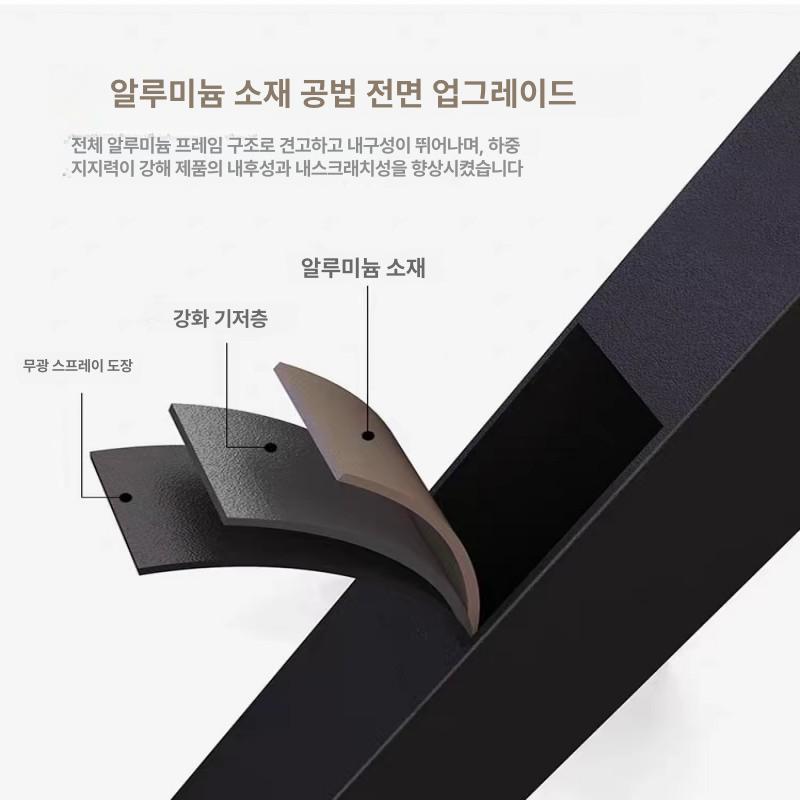 스카이어닝 철제 야외 테라스 루프탑 조립식 농막 전원주택 주차장 3x3m 카키 - 상세 이미지 4