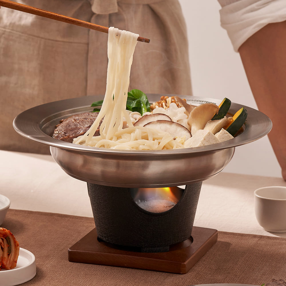 바겐슈타이거 IH 스텐 3중바닥 냄비겸용 다용도 스팀 찜기 24cm 이미지 6