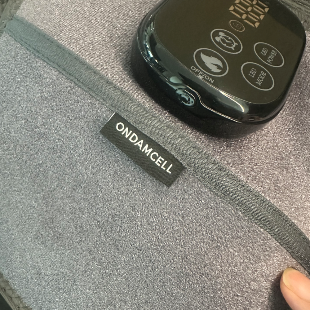 온담셀 어깨 찜질기 무선 온열 전기 무릎 찜질 찜질팩 핫팩 휴대용 온열기