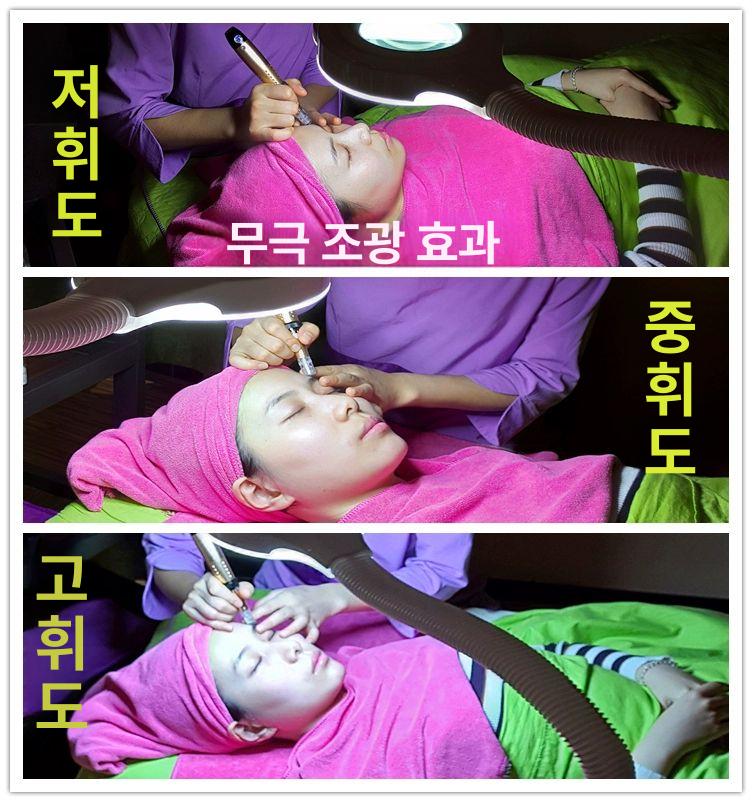 이동식 스탠드 반영구 장비 타투 관리실 촬영 작업등 원버튼 메이크업 시술 링라이트 스위치 LED 눈 보호 조광 바퀴 미포함 - 상세 이미지 5