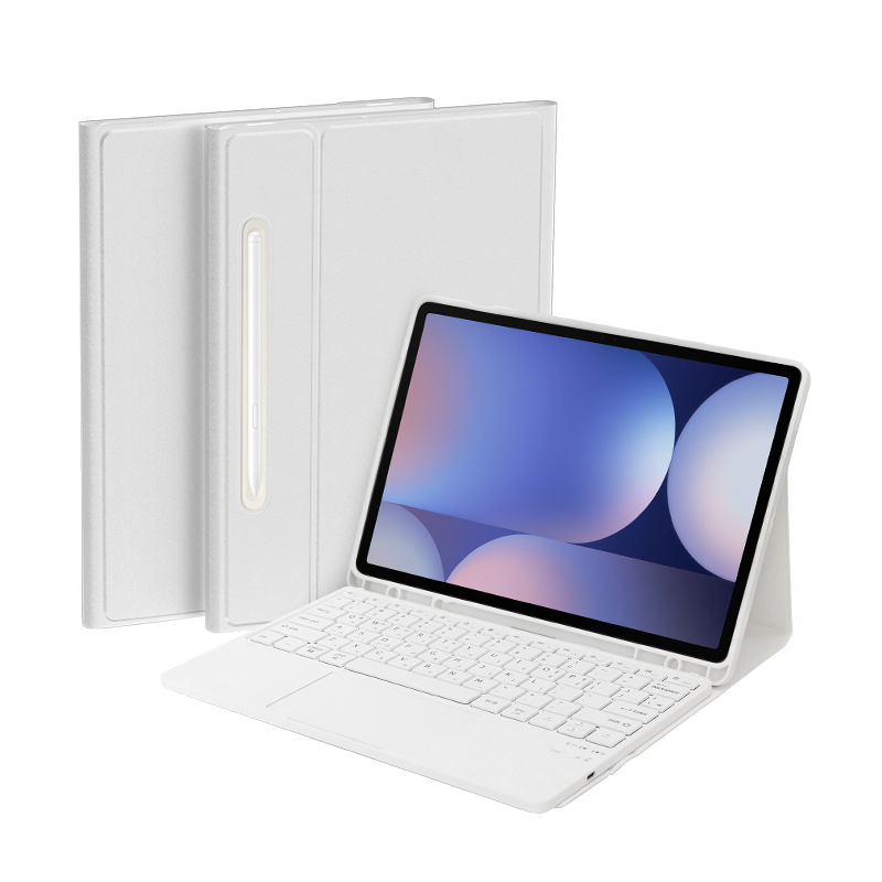데이웍스 갤럭시탭 S10+ 플러스 블루투스 터치패드 키보드 북커버 케이스 S펜 수납 이미지 3