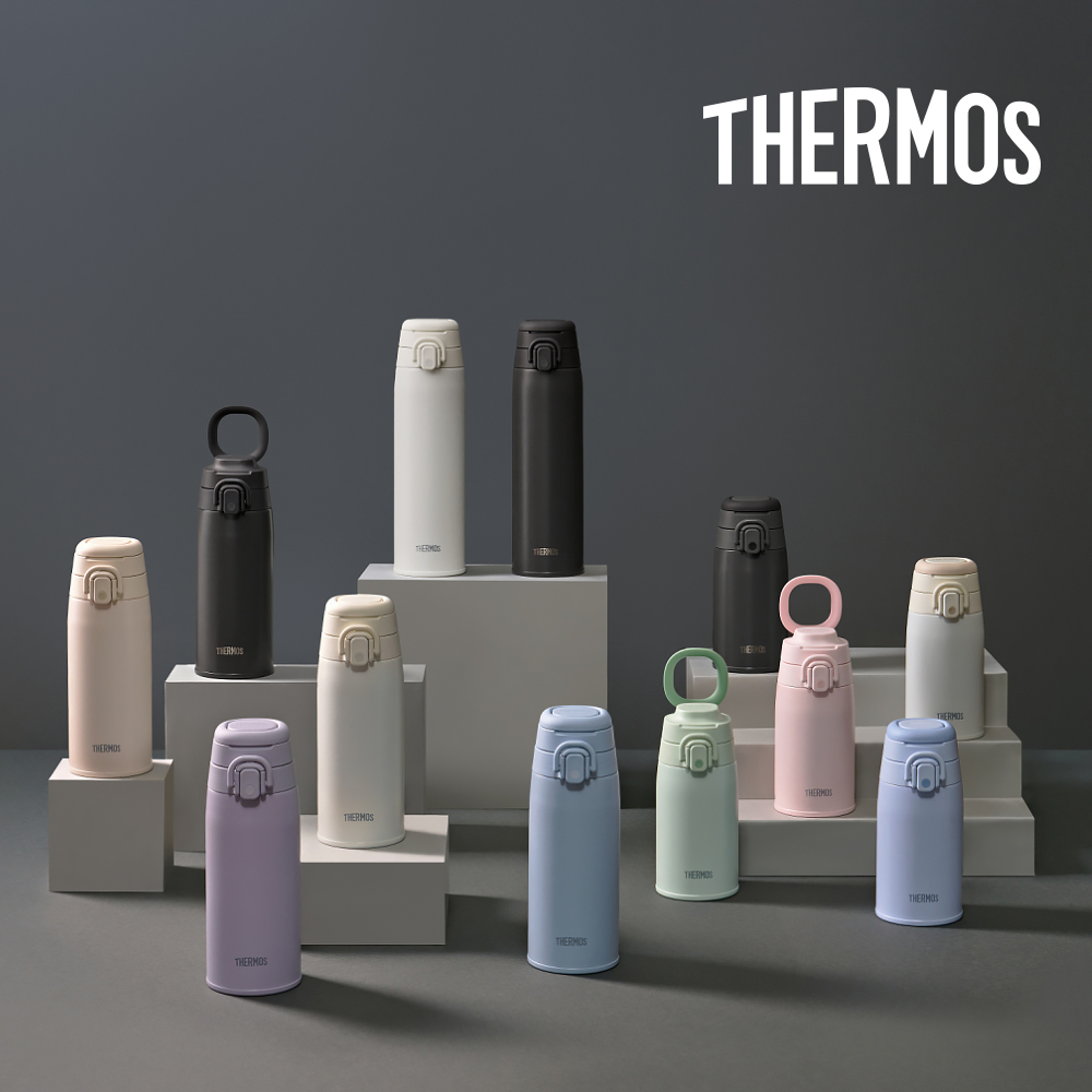 써모스 텀블러 마이 디자인 보틀 원터치 타입 시즌3 500ml JNR-502K 어린이 유치원 초등학생 보온보냉병