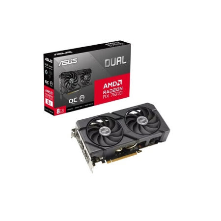 ASUS ASUS DUAL 라데온 RX 7600 O8G EVO OC D6 8GB