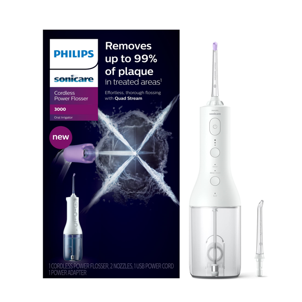 필립스 소닉케어 Power Flosser 3000 HX3806/21 화이트
