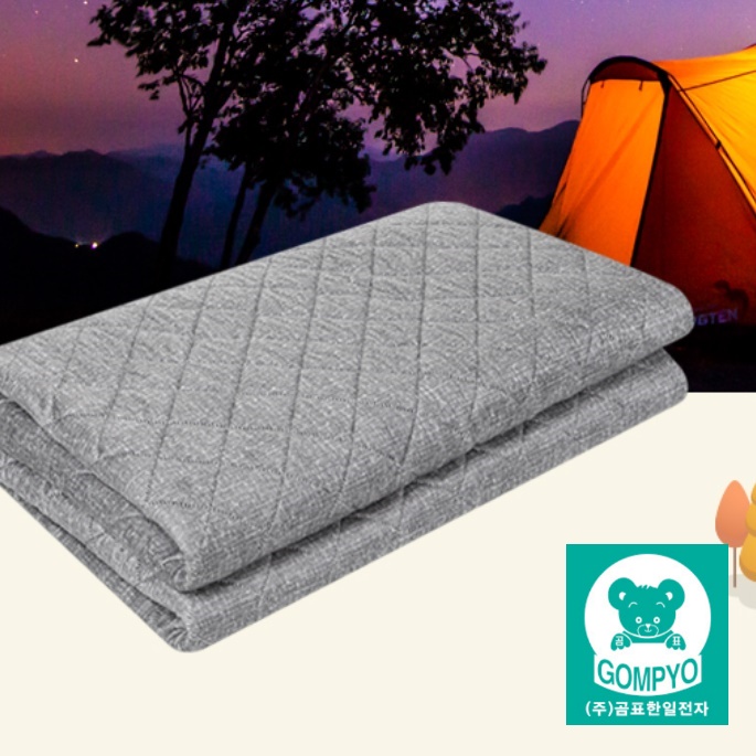 더블 캠핑 온열 매트 탄소 섬유 매트 카본 전기 매트
