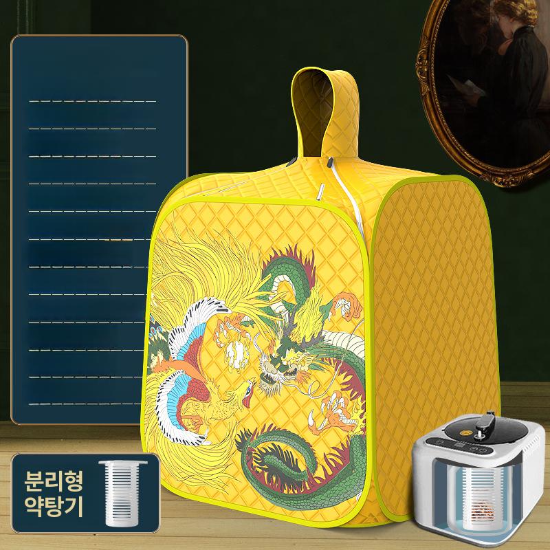 가정용 사우나 접이식 욕조 반신욕기 홈스파 욕실용 퍼플 1인용 220V A - 상세 이미지 2