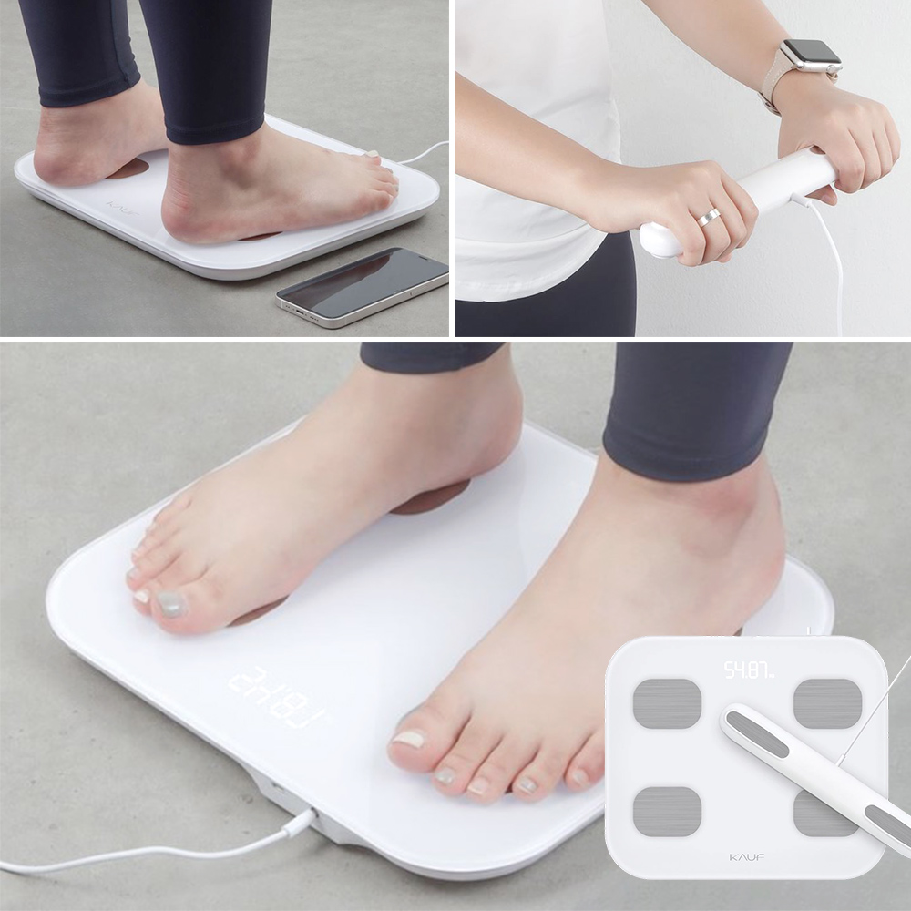 충전식 인바디 체중계 스마트폰 블루투스 연동