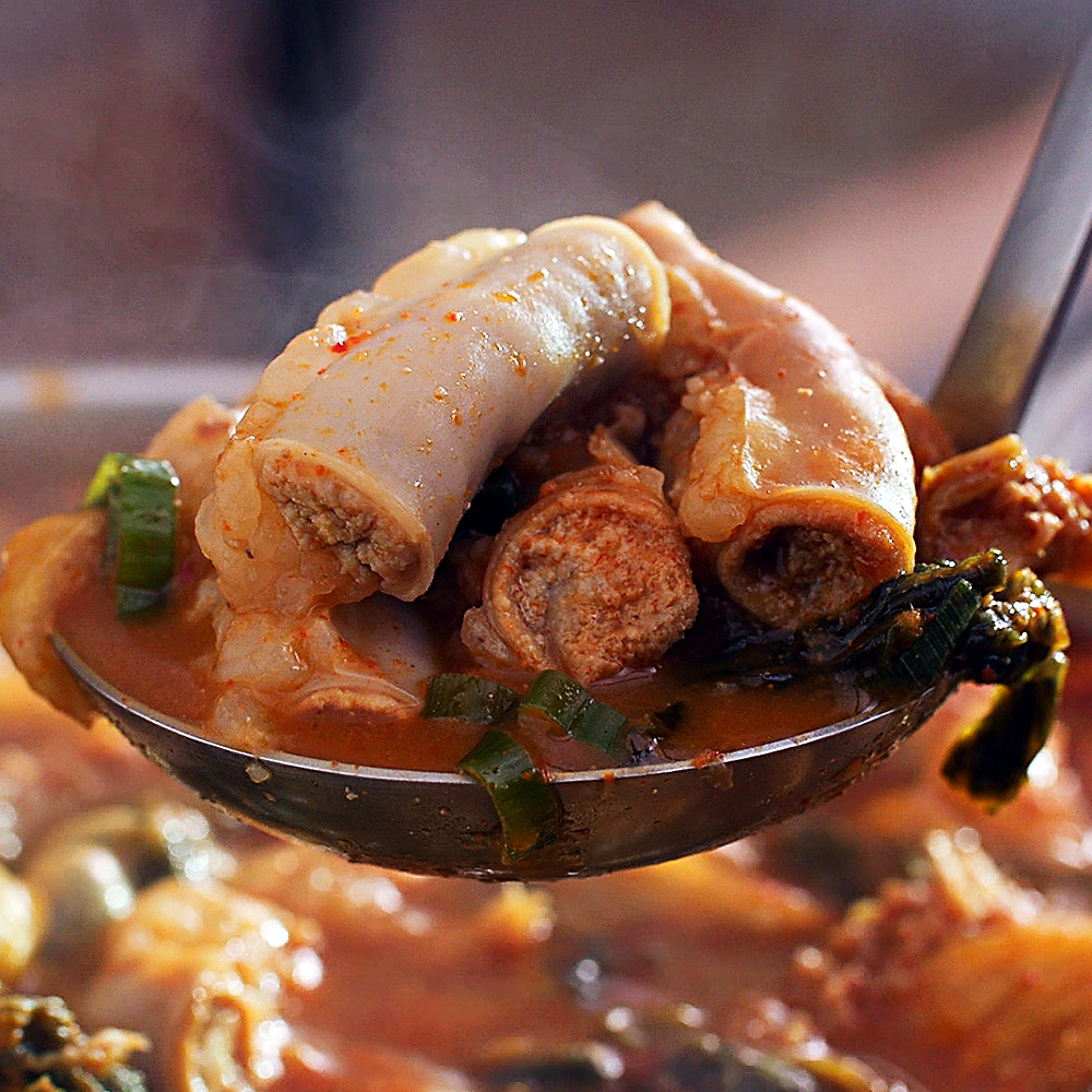 참맛있데이 궁중 소곱창전골 1000g 6팩 얼큰한 우거지 소내장 술안주 간편식 즉석국 - 상세 이미지 3