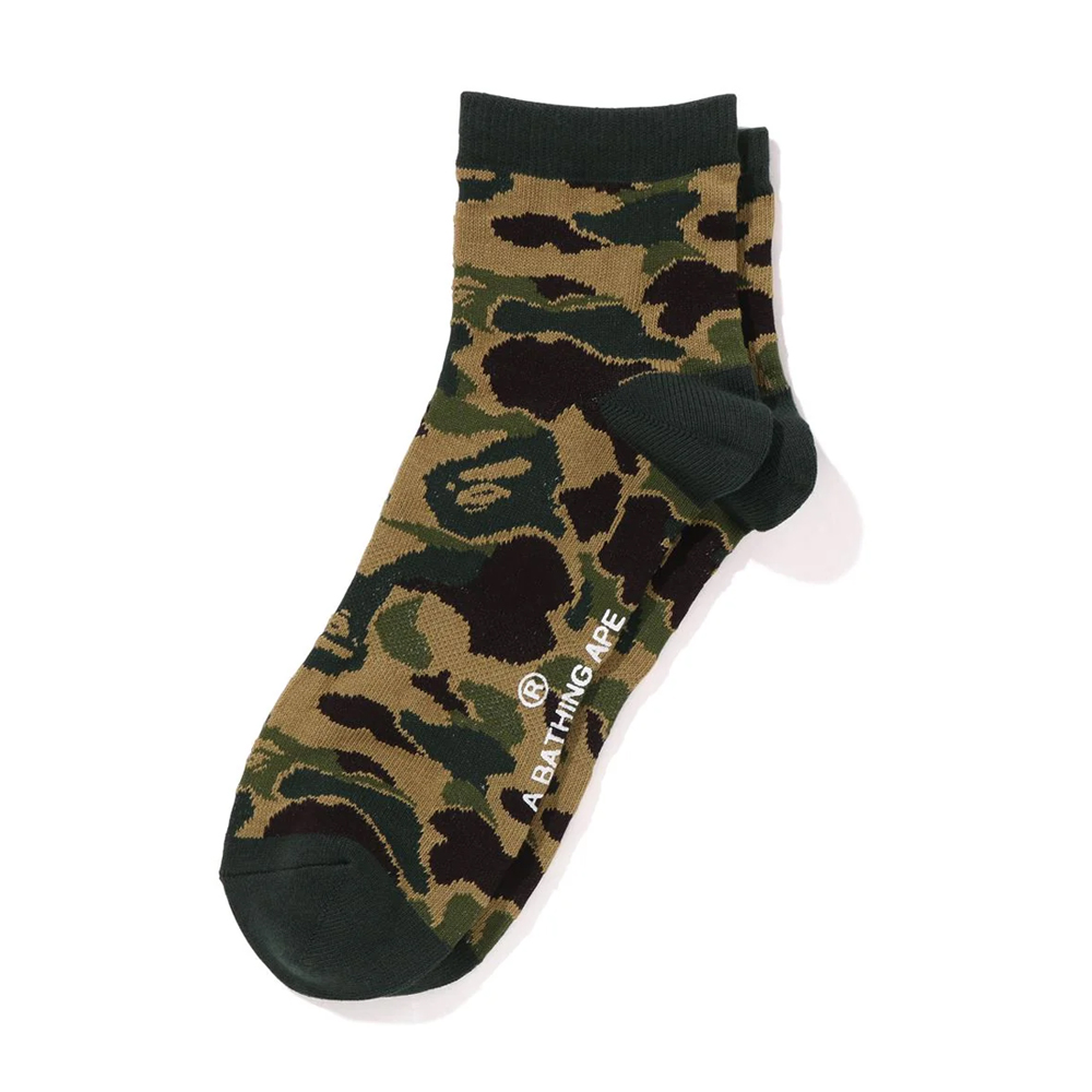 베이프 양말 ABC CAMO ANKLE JACQUARD SOCKS 1K70-184-002 - 상세 이미지 3