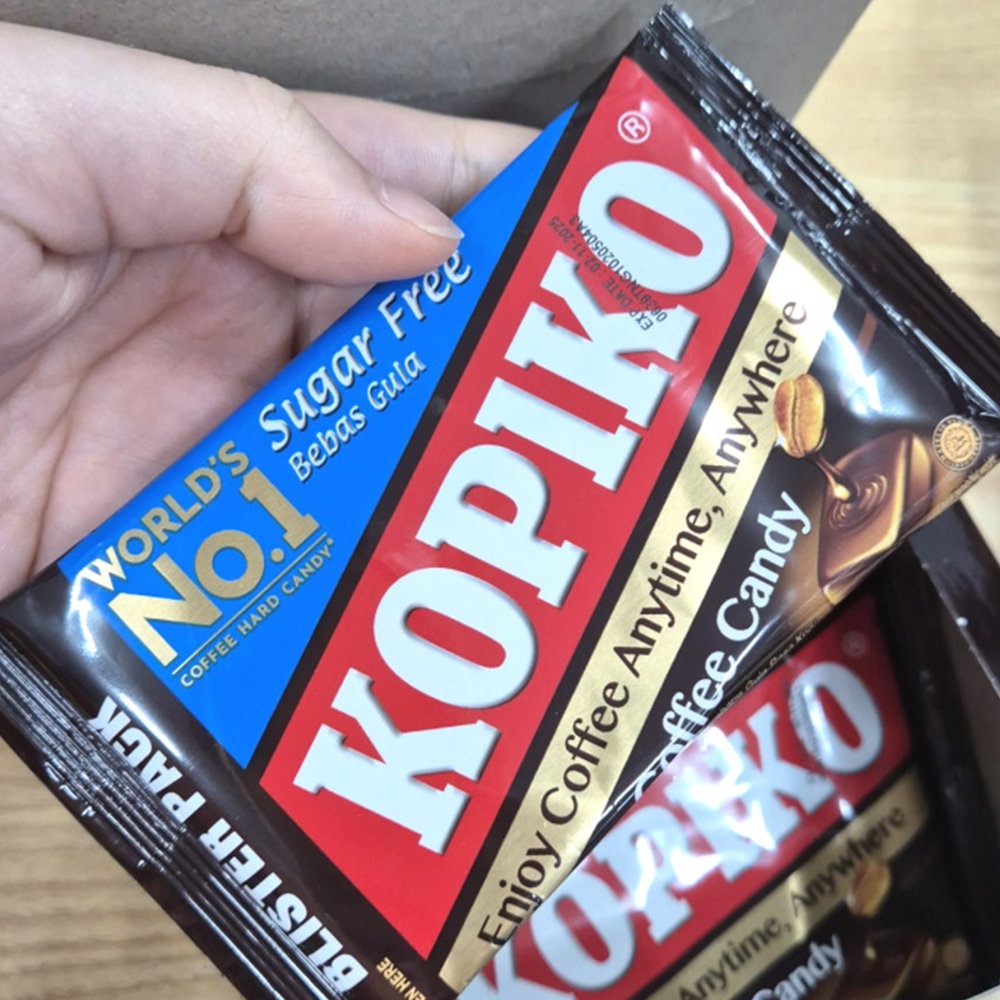 코피코캔디 9봉지 kopiko 무설탕 카페인 슈가프리 피곤할때먹는 운전 커피코 잠깨는커피맛 - 상품 이미지