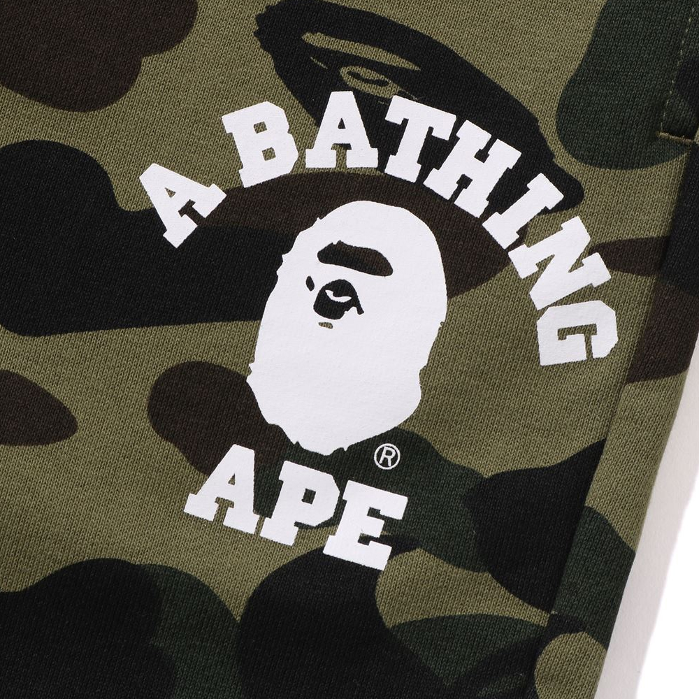 베이프 바지 1ST CAMO SEPARATE REGULAR FIT SWEAT PANTS 1L30-152-008 - 상세 이미지 3