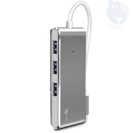 신선EASY USB허브C타입 노트북멀티허브 USB3.0 C타입 5포트 카드리더기