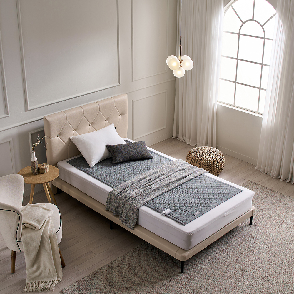 일월 카본 탄소매트 전자파없는 전기매트 전기요 싱글 1인용