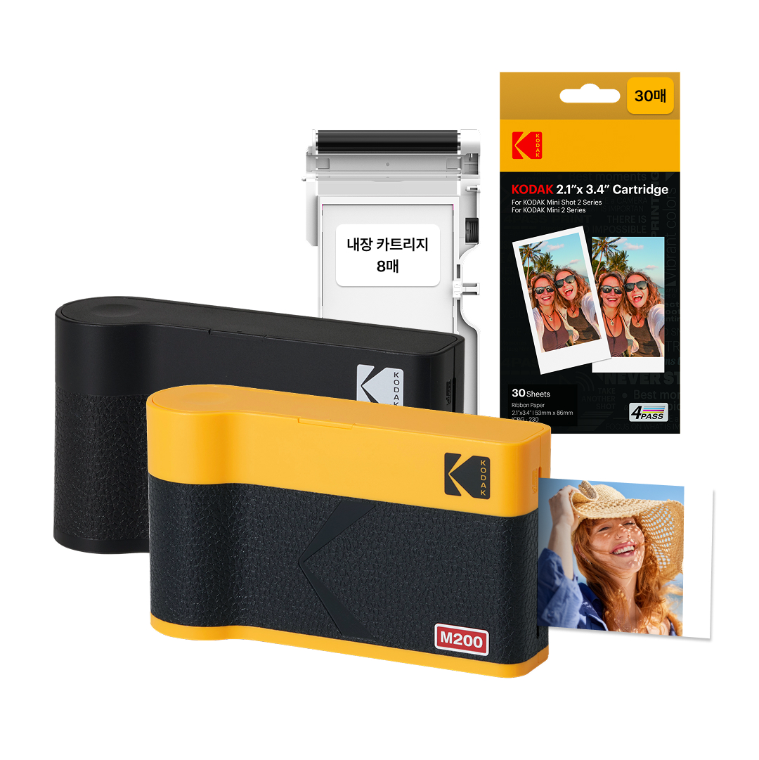 코닥 포토프린터 사진인화기+카트리지 38매 번들 미니 2인치 ERA