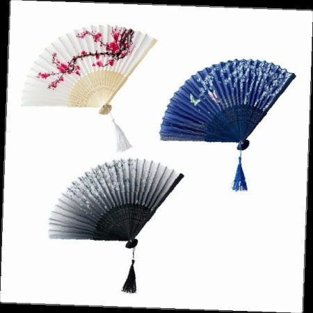 moadam 대나무 전통 부채 합죽선 무용 공연 한국 문화 우아한