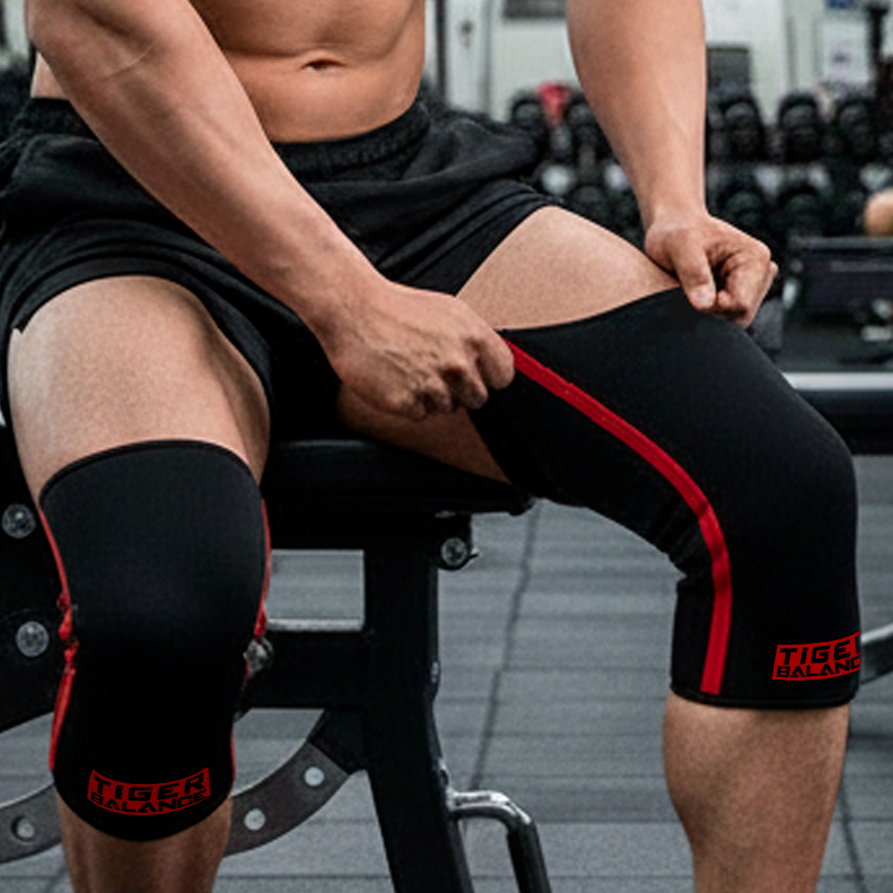 타이거밸런스 니슬리브 아대 스쿼트 크로스핏 니랩 역도 헬스 무릎보호대 운동러 솔직 후기 | 실사용 리뷰 - 대표 이미지