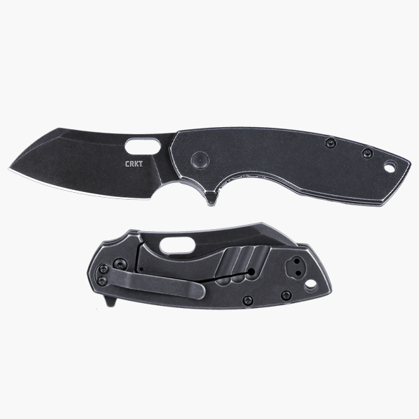CRKT 필라르 L 블랙 폴딩 나이프 등산 휴대용 칼 잭나이프 - 메인 이미지