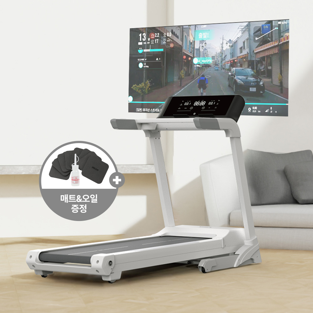 멜킨 런닝머신 RX7 스마트 즈위프트 가정용 유산소 아파트 층간진동흡수 저소음 트레드밀