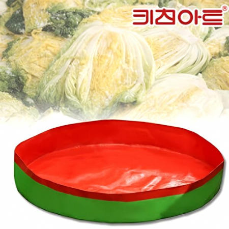 키친아트 국내산 김장매트 절임용 140cm 김치 재료 보관 용기 양념 배합 설렁탕 주머니