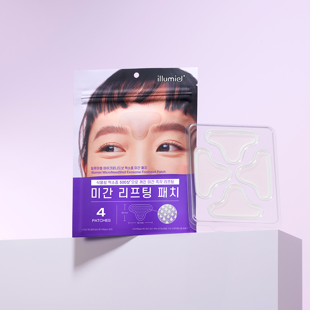 일루미엘 마이크로니드샷 미간 리프팅 패치 4매 - 상세 이미지 4