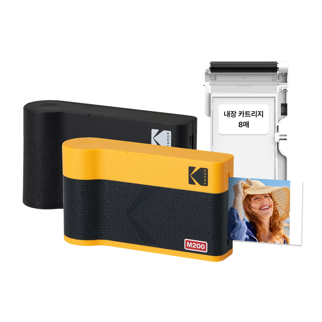 코닥 포토프린터 사진인화기+카트리지 8매 2인치 ERA