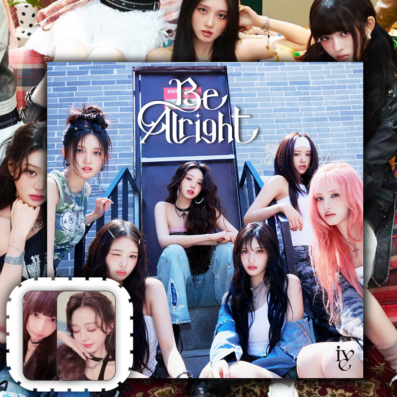 아이브 일본 앨범 3집 초판특전+미공포Be Alright DAREME비올라잇IVE단체 노래 - 메인 이미지