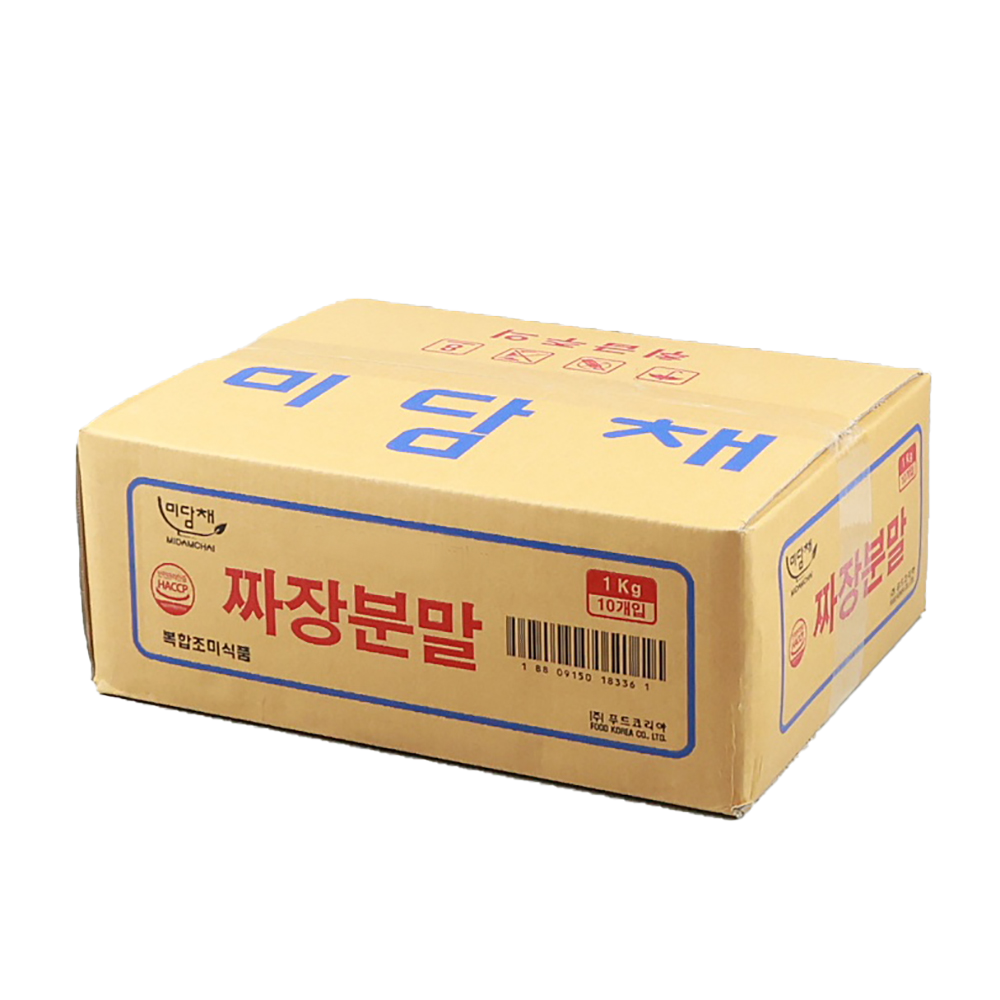 미담채 짜장분말 업소용 짜장가루 1kg, 10개 - 상품 이미지