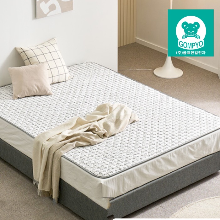 탄소 온열 매트 퀸 사이즈 전기 매트 침대용 원적외선 매트