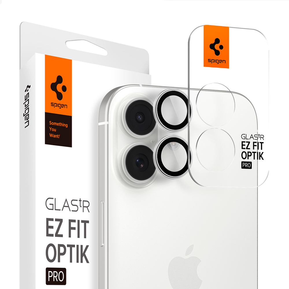 강화유리 카메라 보호 필름 옵틱프로 아이폰17 실버, 2매입