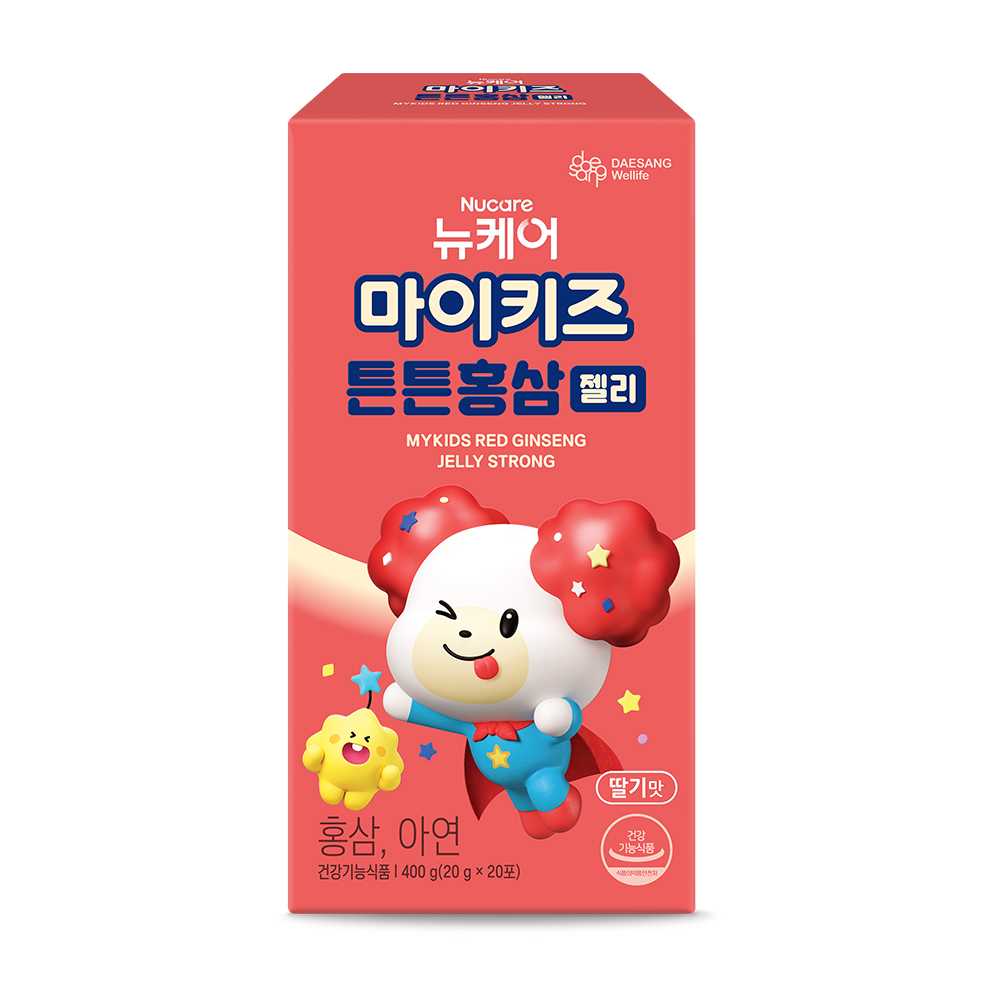뉴케어 마이키즈 튼튼 홍삼젤리 20개입, 1개 - 상세 이미지 2